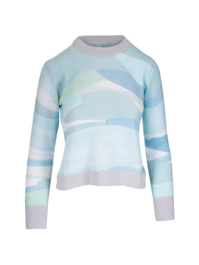 Kinross Cashmere Kinross Cashmere パターン編み ラウンドネック セーターの商品画像