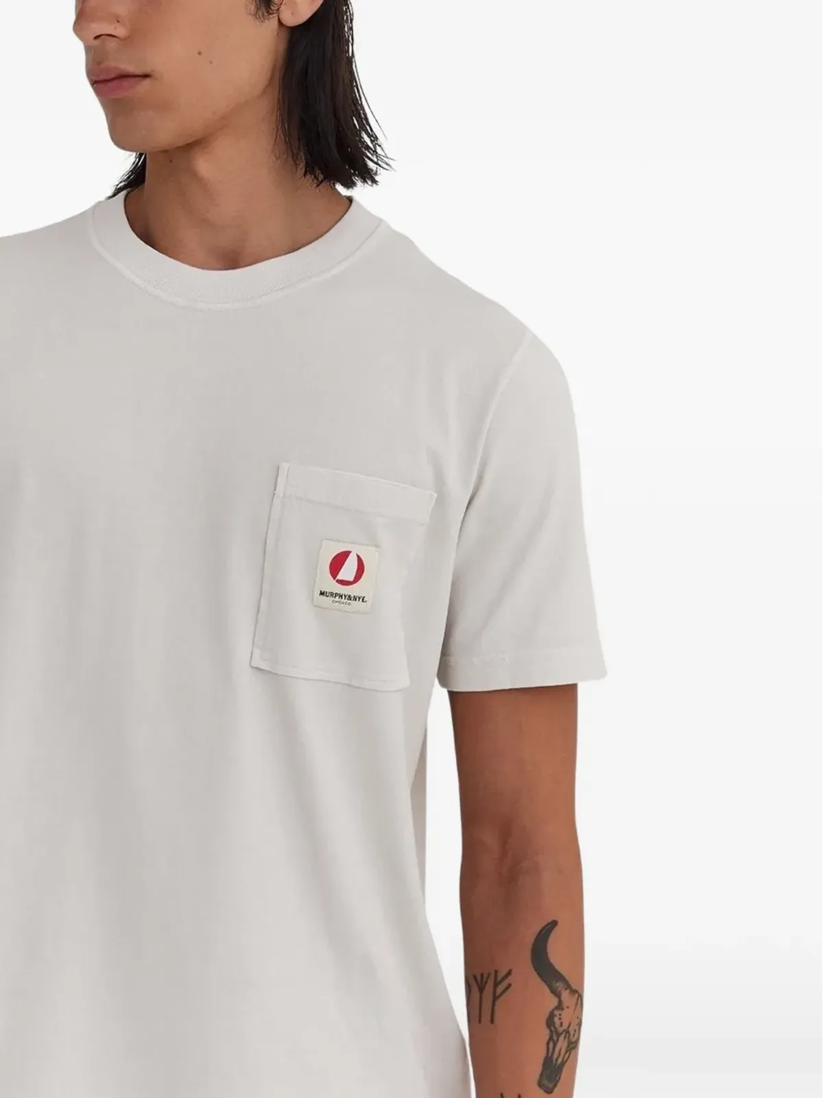 Murphy&Nye コットンTシャツ - グレー - 画像3