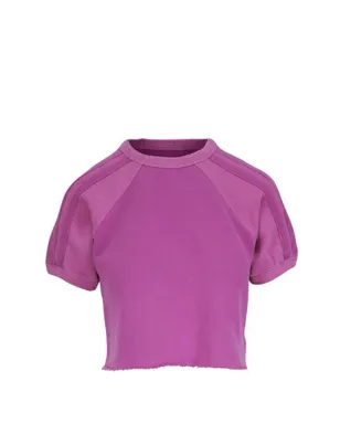 MOTHER ハーフカットTシャツ - パープル - サムネイル1