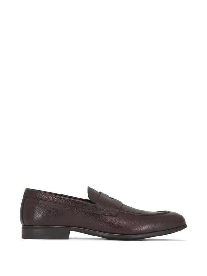 G. Brown Shoes G. Brown Shoes ラウンドトゥ レザー ローファーの商品画像