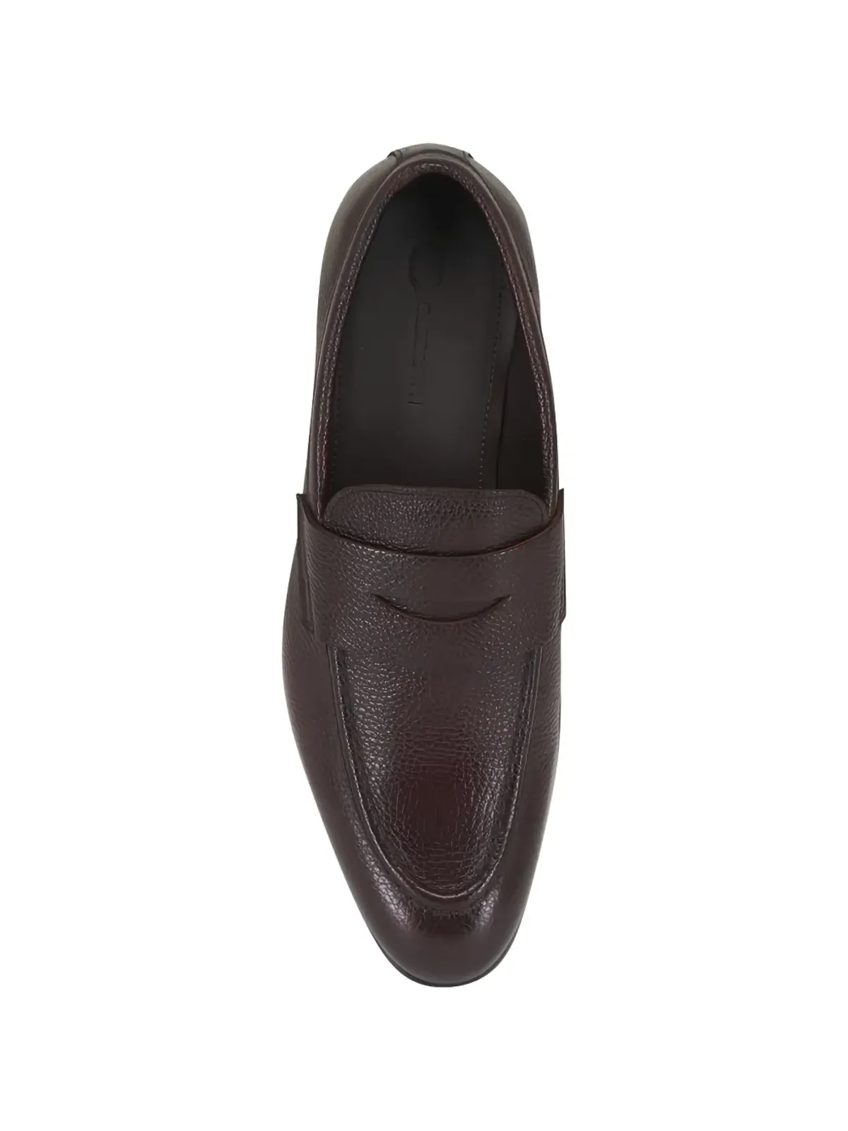 G. Brown Shoes ラウンドトゥ レザー ローファー - 画像3