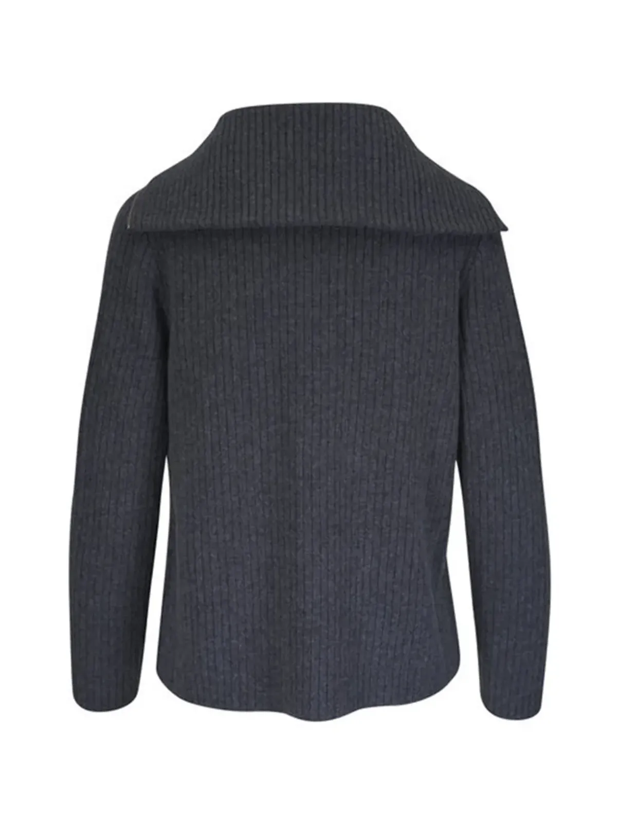 Lafayette 148 リブ編みジップカーディガン - 画像2