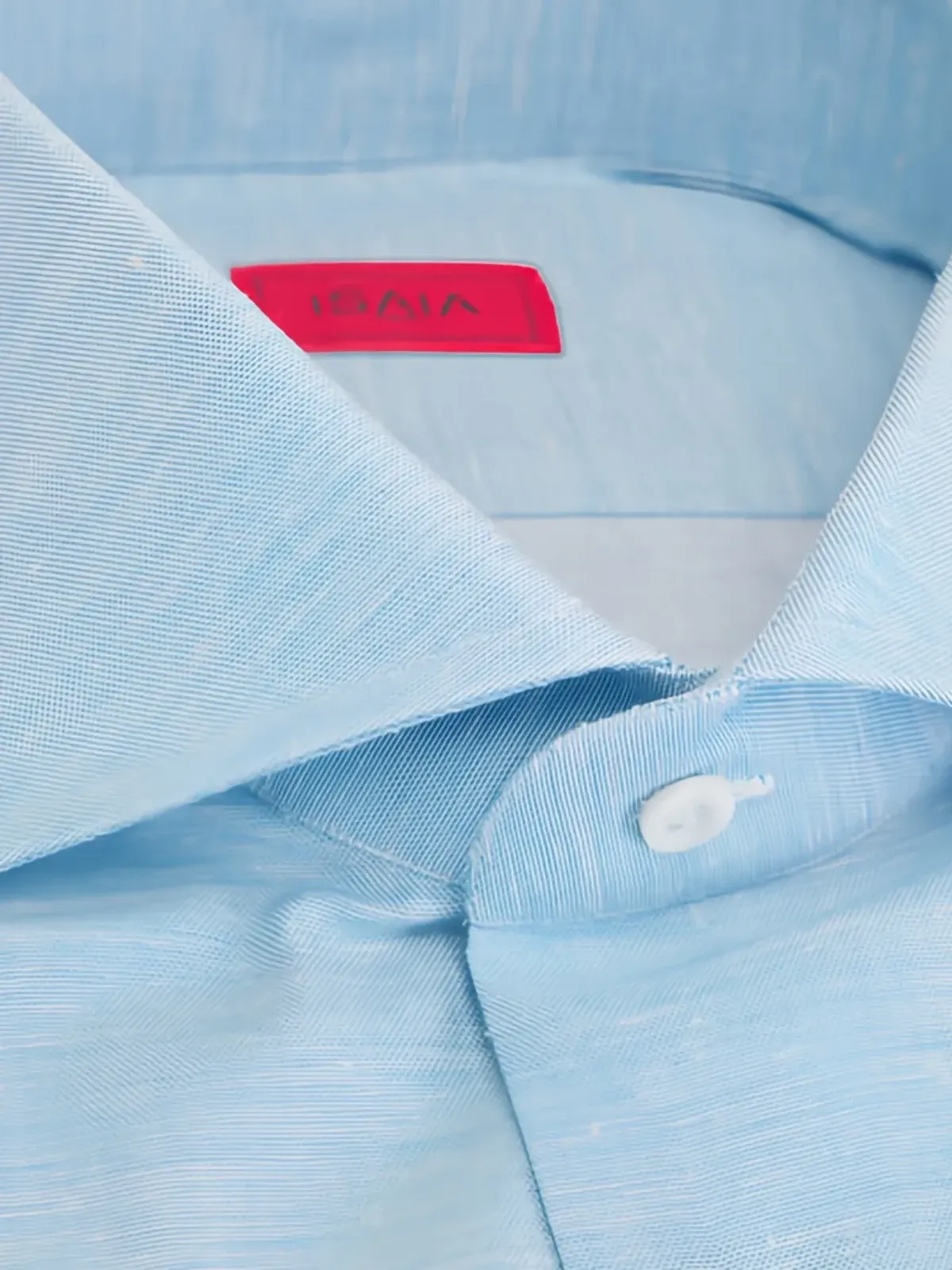 Isaia ブルーシャツ - 画像2