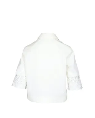 Akris Punto ボックスィーアイレット ブラウス - サムネイル2