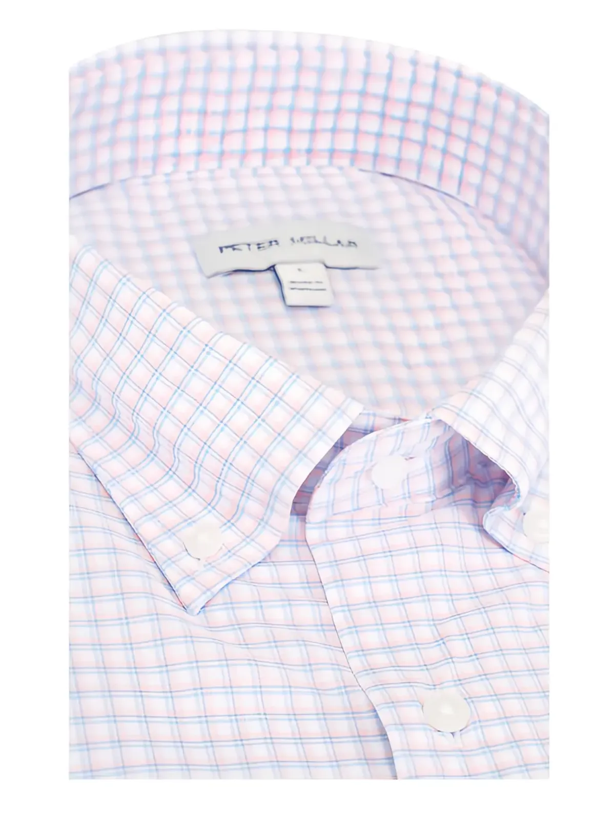 Peter Millar グレゴリー ボタンダウン チェックシャツ - 画像2