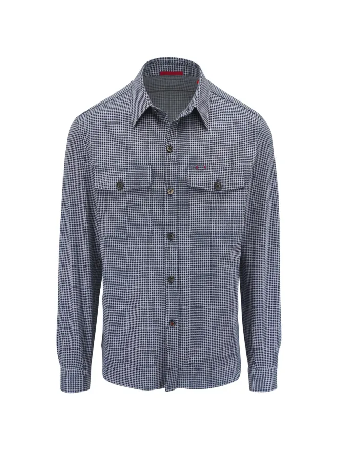 Isaia Isaia ボタンダウン ポケット オーバーシャツの商品画像