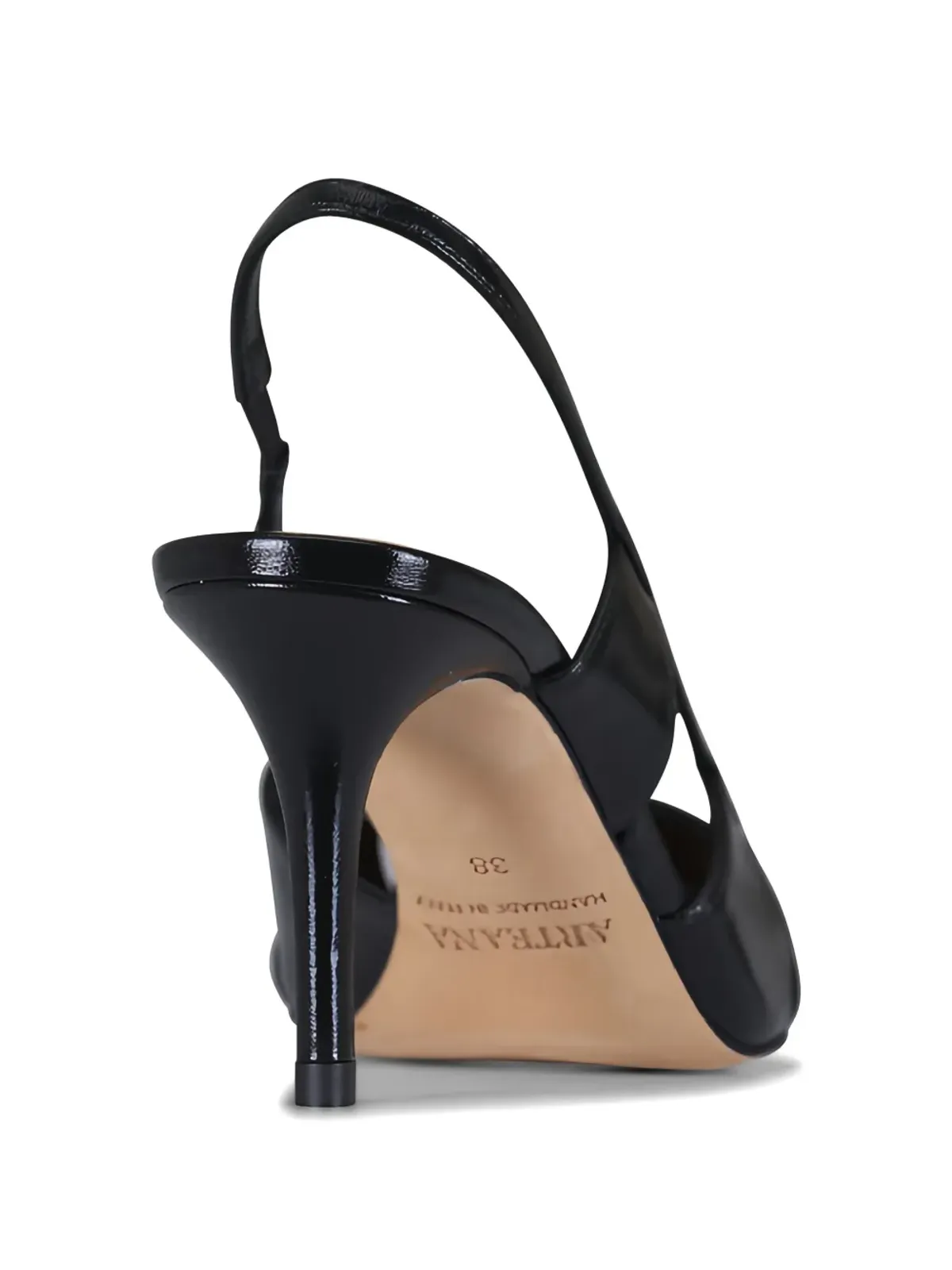 Arteana Savana slingback pumps - Black - 画像2