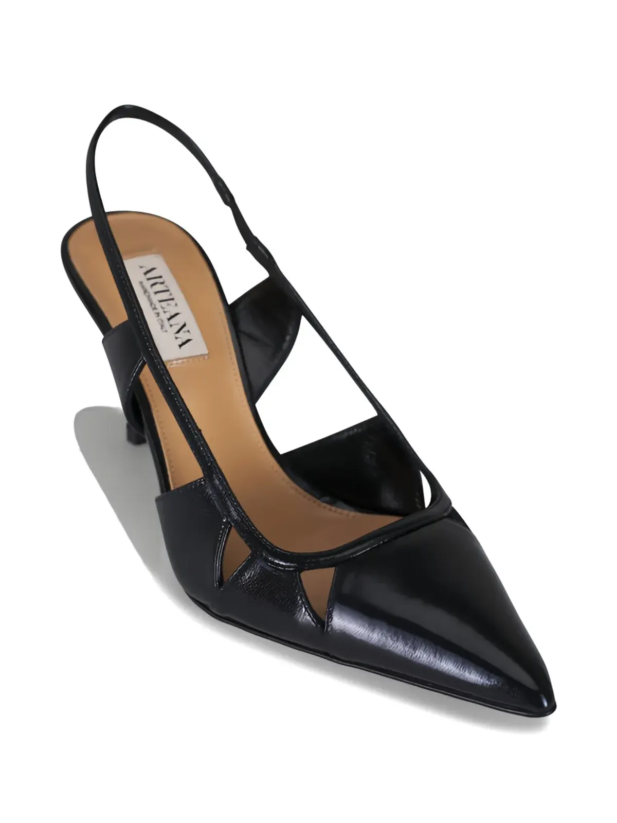 Arteana Savana slingback pumps - Black - 画像3
