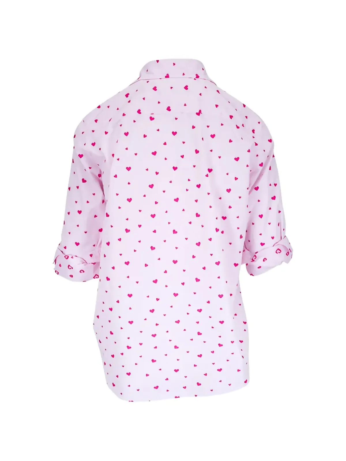 Frank & Eileen Eileen heart-print shirt - Pink - 画像2