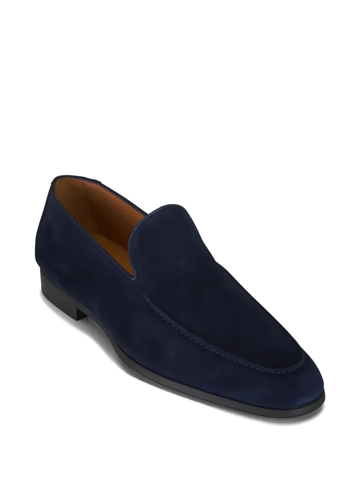 Magnanni ブルー スエード カジュアル ローファー - 画像1