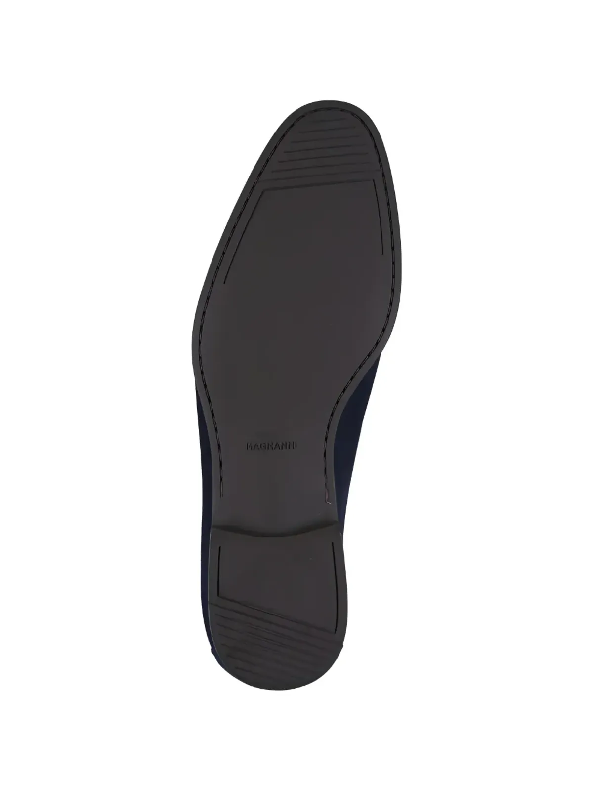Magnanni ブルー スエード カジュアル ローファー - 画像2