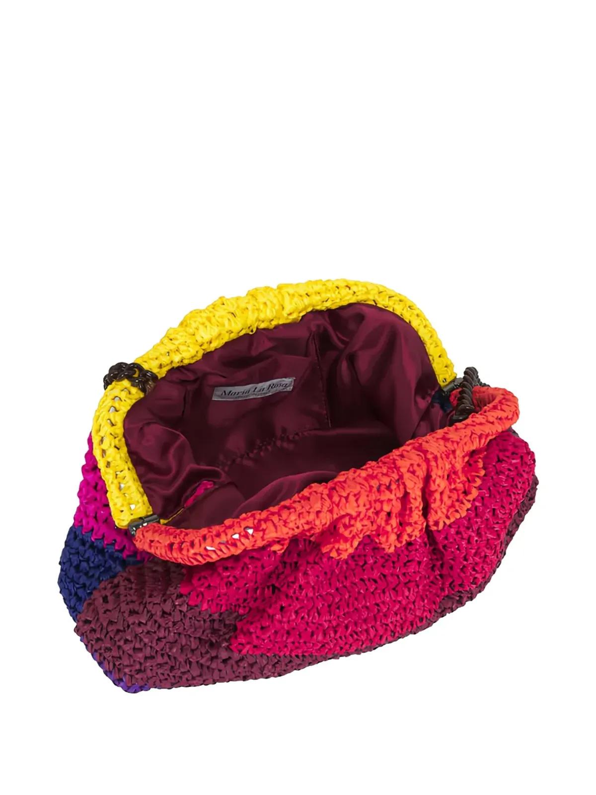 Maria La Rosa Layers Game Crochet chain クラッチバッグ - 画像4