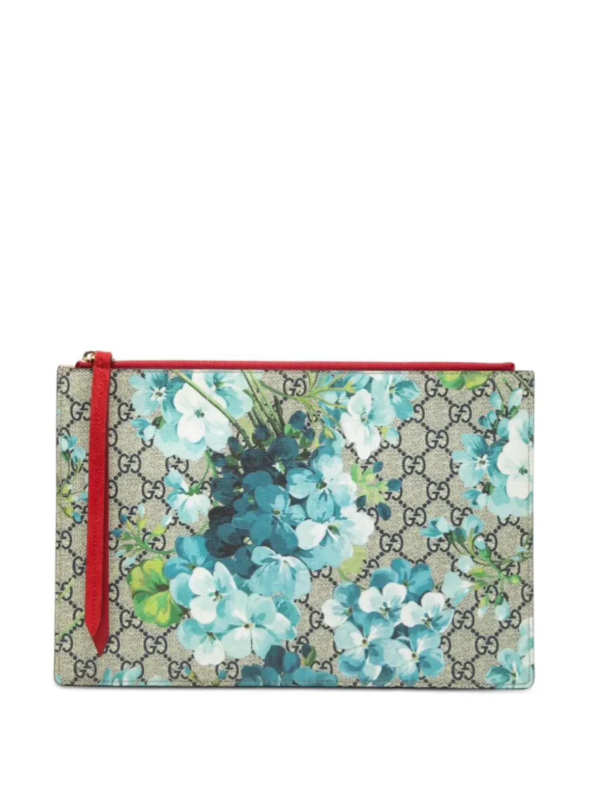 Gucci Pre-Owned GG Supreme Blooms クラッチバッグ - 画像1