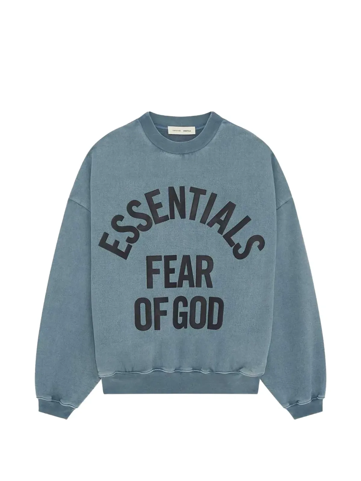FEAR OF GOD ESSENTIALS Campus 90s ロゴスウェットシャツ - ブルー - 画像1