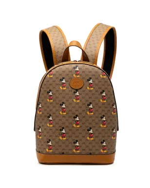 Gucci Pre-Owned ディズニー ミニマイクロ GG Supreme ミッキーマウス ドームバックパック - サムネイル1