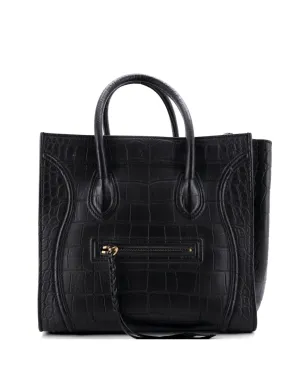 Celine Pre-Owned ファントムバッグ クロコダイル型押しレザー トートバッグ - サムネイル1