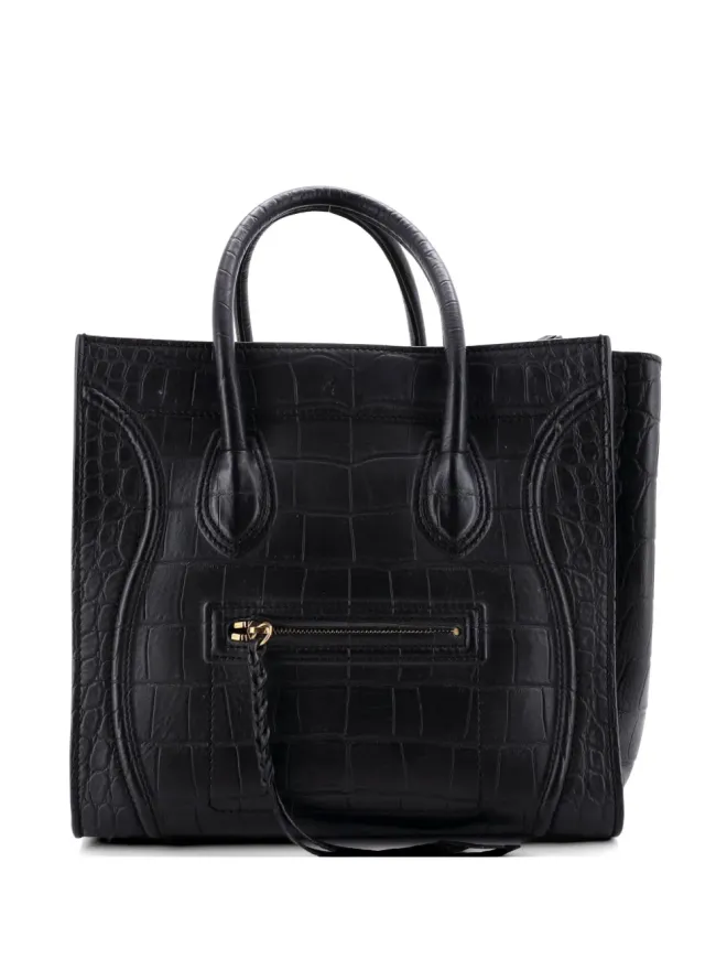 Celine Pre-Owned Celine Pre-Owned ファントムバッグ クロコダイル型押しレザー トートバッグの商品画像