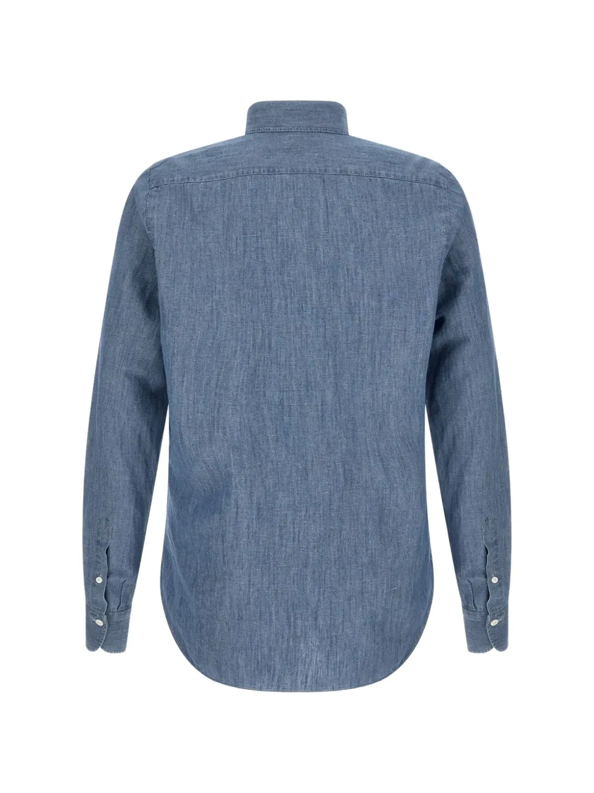Finamore 1925 Napoli Zurigo button-down shirt - Blue - 画像2