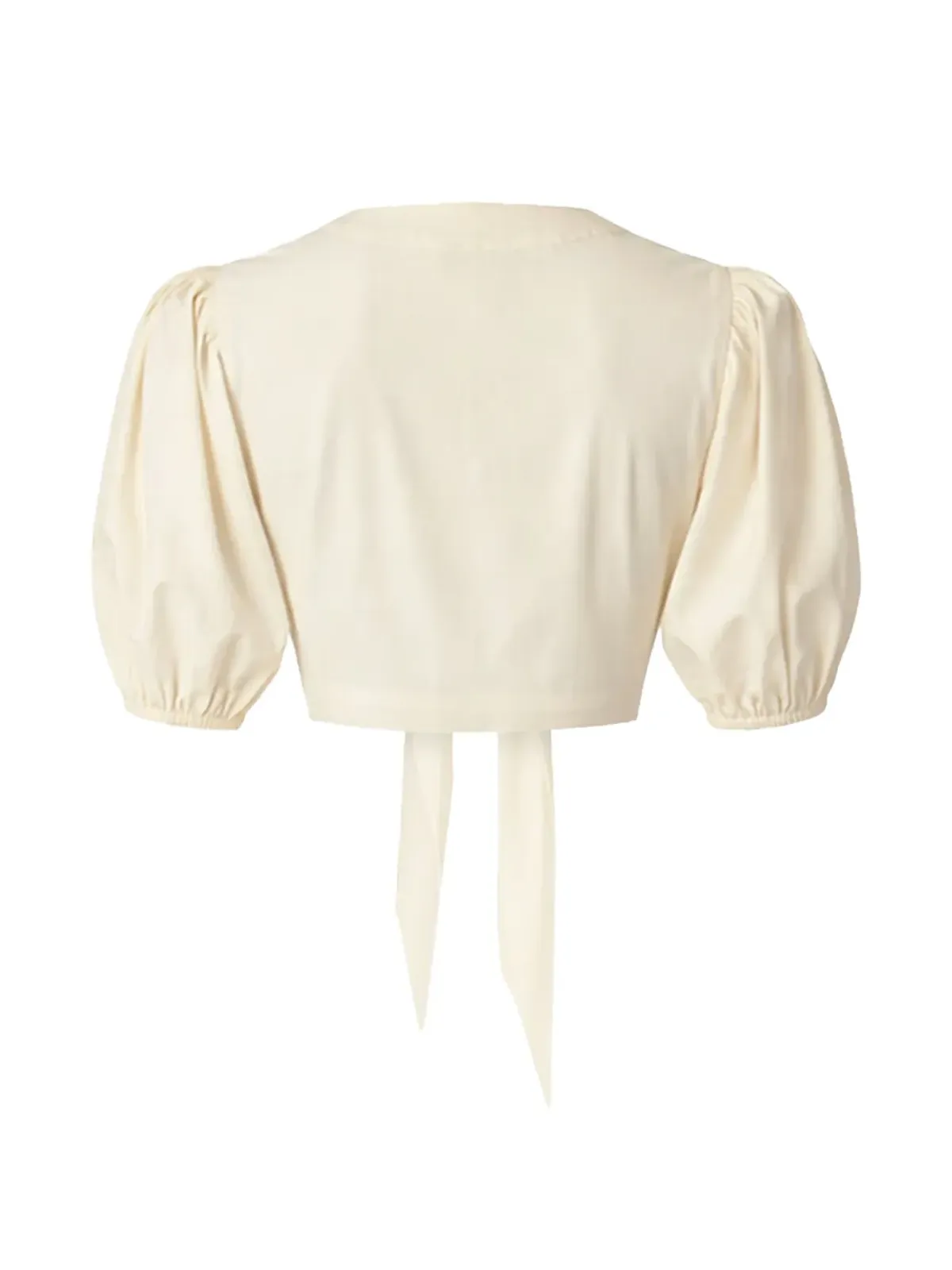 Lisa Marie Fernandez The Pouf tie-fastening blouse - 画像2