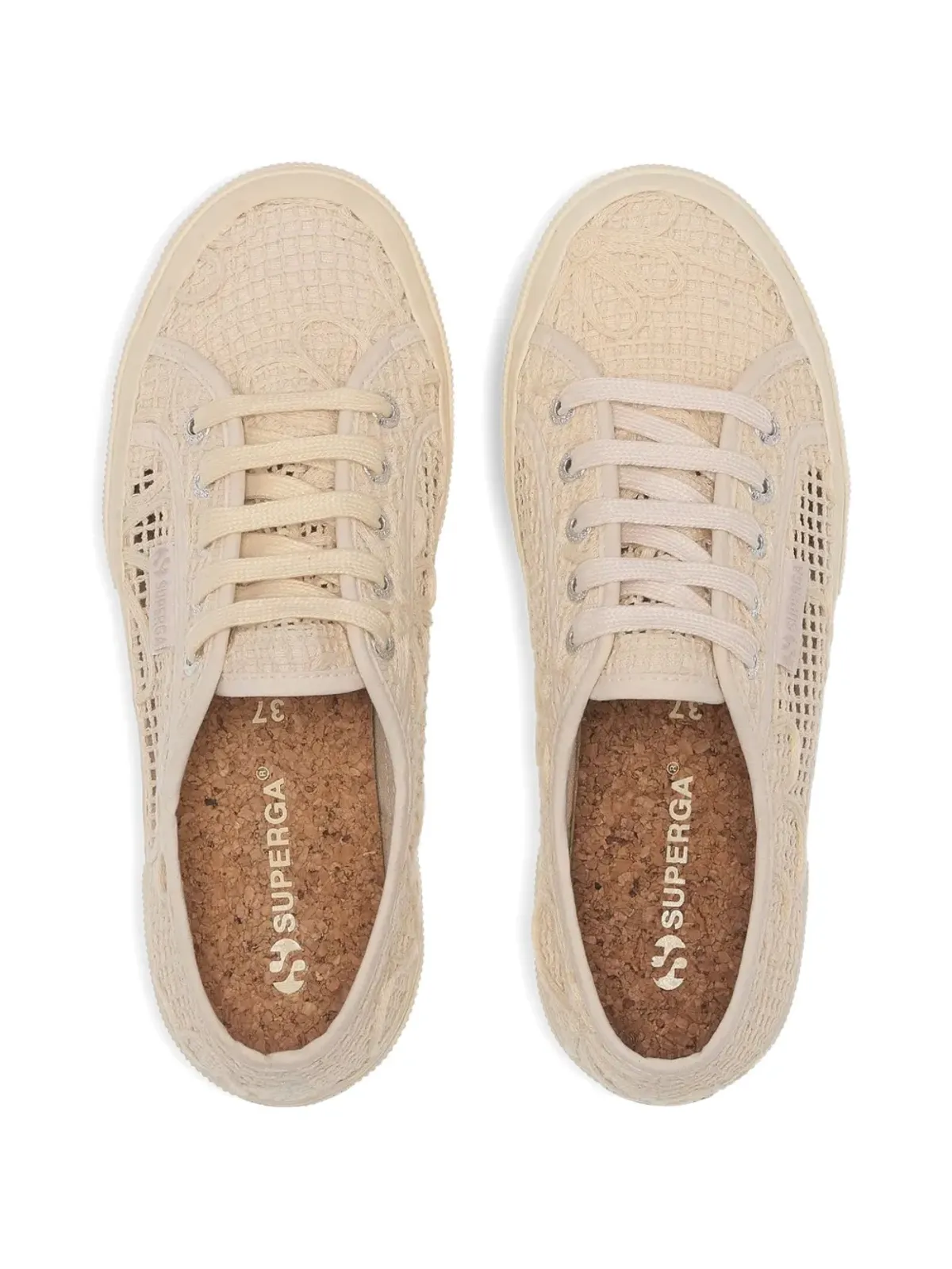 Superga マクラメスニーカー - 画像3