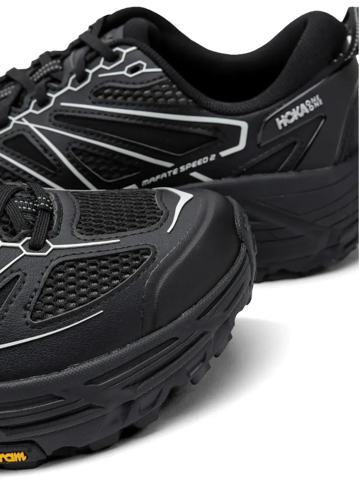 HOKA パネルドスニーカー ブラック - 画像5