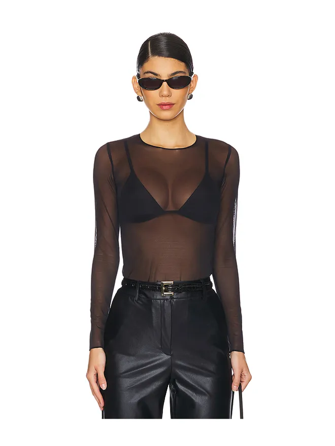 Commando Commando CHIC MESH 長袖Tシャツの商品画像