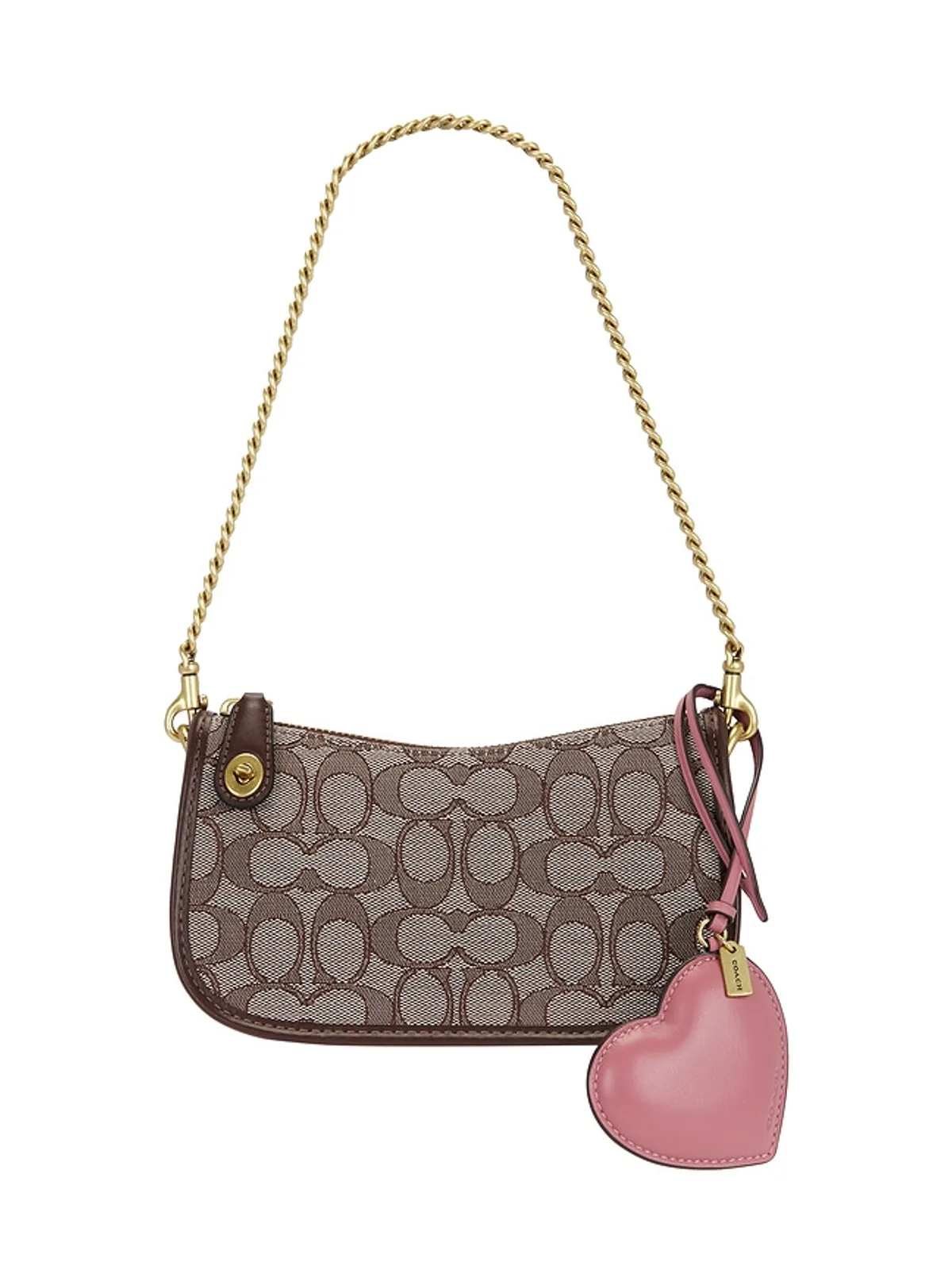 Coach HEART PUFFY バッグチャーム - 画像4