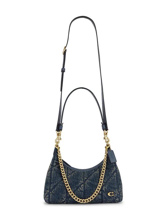 Coach Coach SOFT QUILTED LOVED DENIM JULIET 25インチショルダーバッグの商品画像