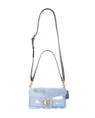 Coach UPCYCLED DENIM PATCHWORK ショルダーバッグ - サムネイル1