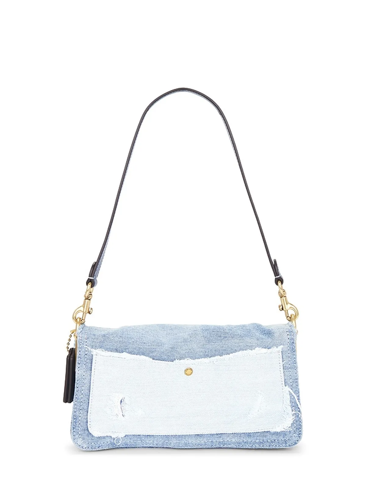 Coach UPCYCLED DENIM PATCHWORK ショルダーバッグ - 画像3