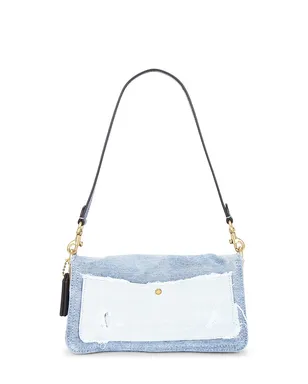 Coach UPCYCLED DENIM PATCHWORK ショルダーバッグ - サムネイル3