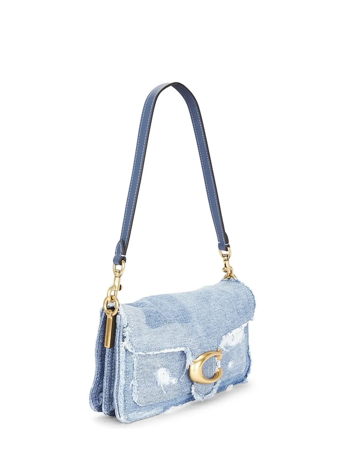 Coach UPCYCLED DENIM PATCHWORK ショルダーバッグ - 画像4