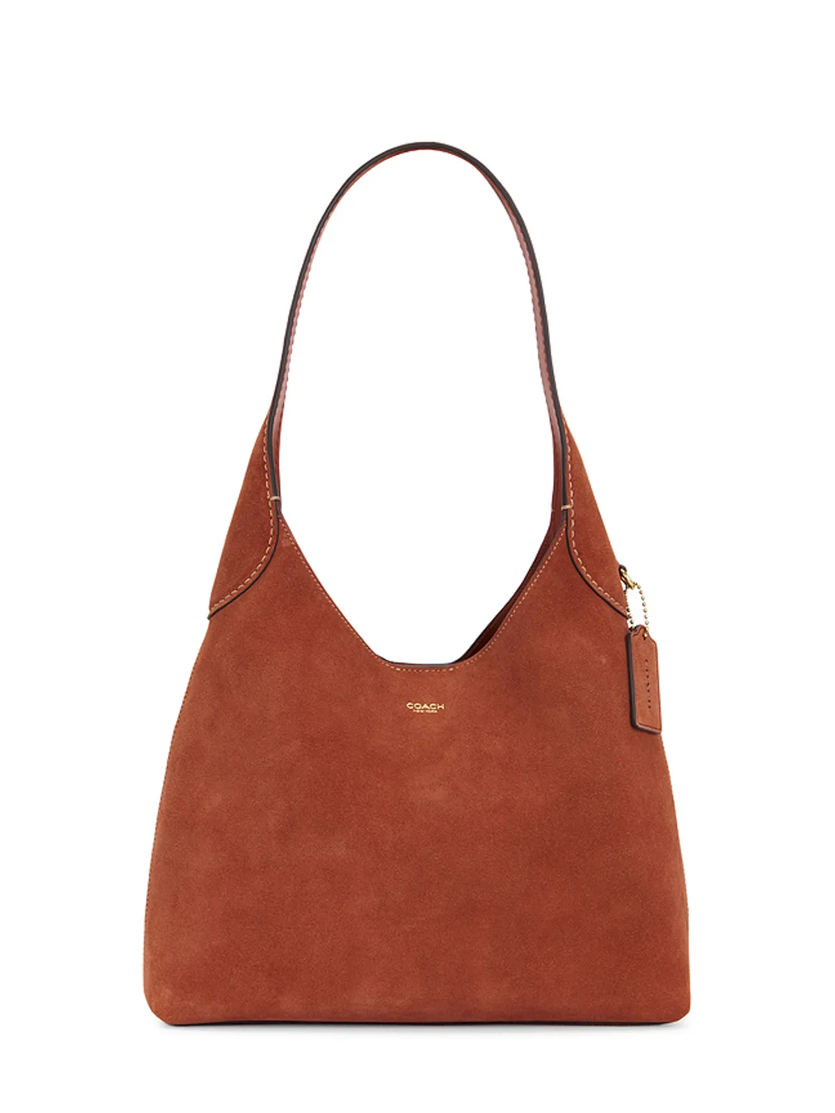 Coach SUEDE BROOKLYN 約71CM ショルダーバッグ - 画像1