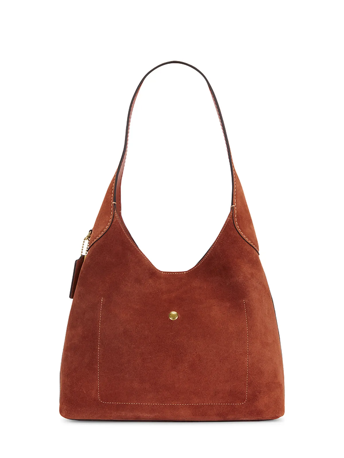 Coach SUEDE BROOKLYN 約71CM ショルダーバッグ - 画像2