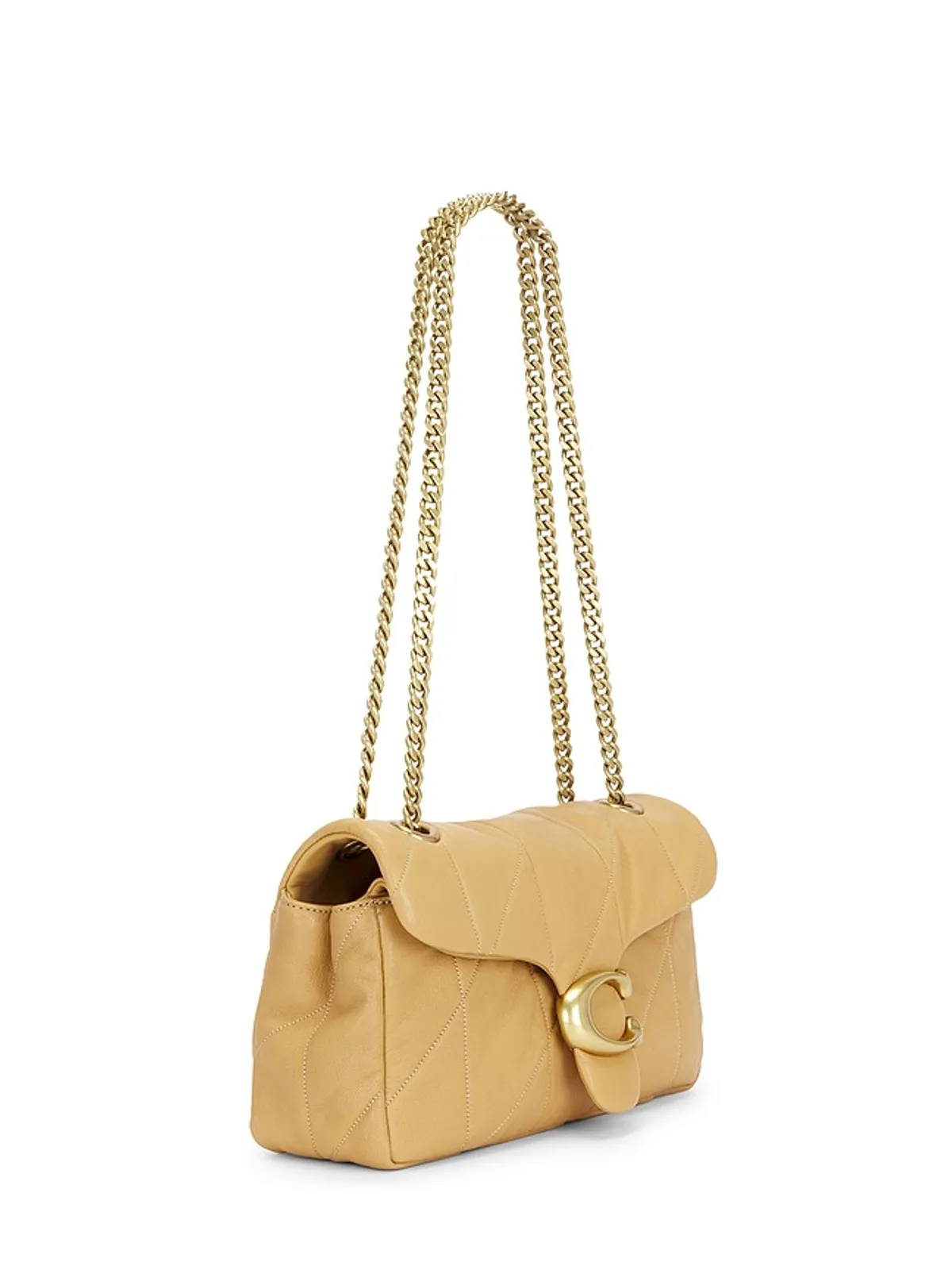 Coach SOFT QUILTED TABBY 約66CM ショルダーバッグ - 画像3