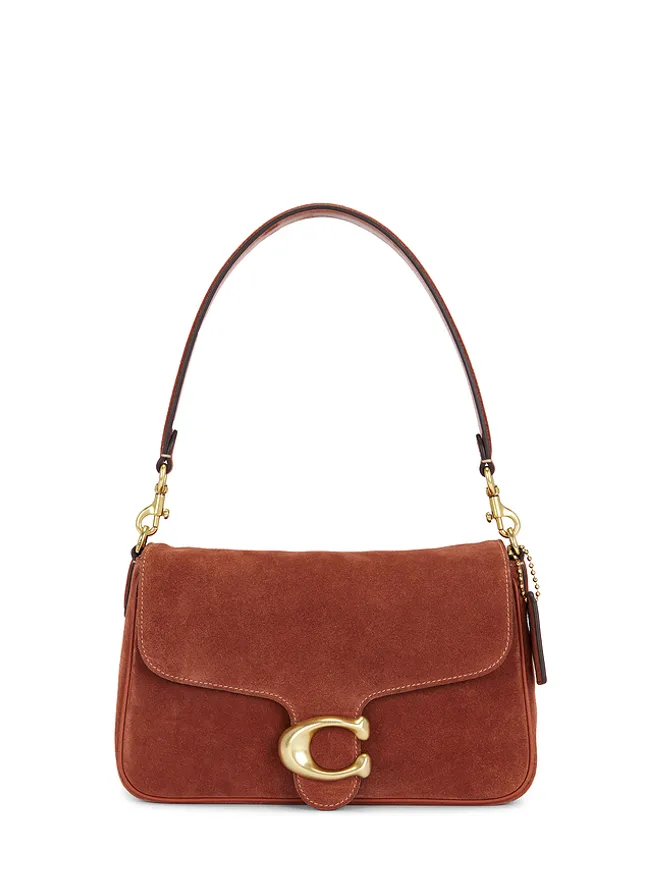 Coach Coach SUEDE SOFT TABBY ショルダーバッグの商品画像