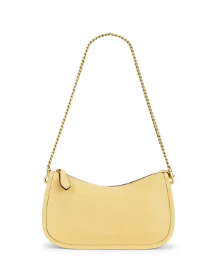 Coach NATURAL GRAIN LEATHER WAVERLY ショルダーバッグ - サムネイル1