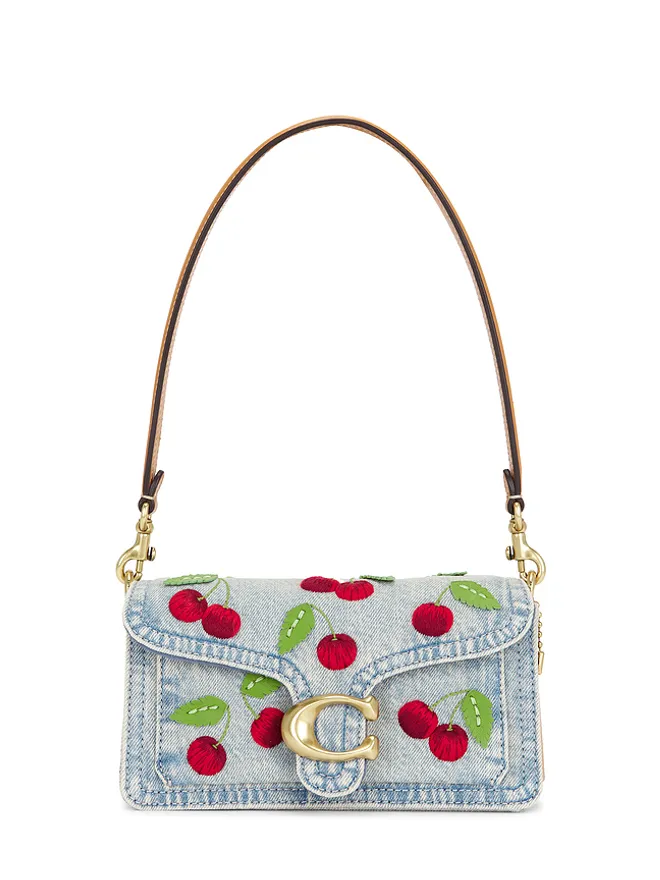Coach Coach EMBROIDERED DENIM TABBY 約51CM ショルダーバッグの商品画像