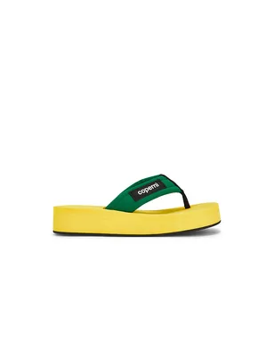 Coperni FLIP FLIP サンダル - Yellow,Green. - サムネイル1