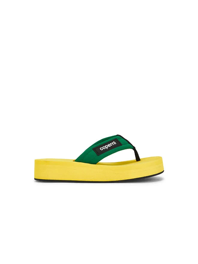Coperni Coperni FLIP FLIP サンダル - Yellow,Green.の商品画像