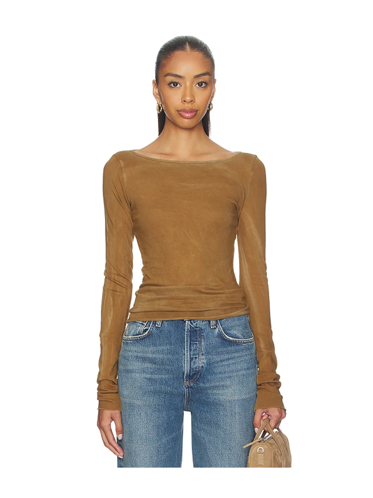 COTTON CITIZEN MARBELLA ボートネックシャツ - 画像1