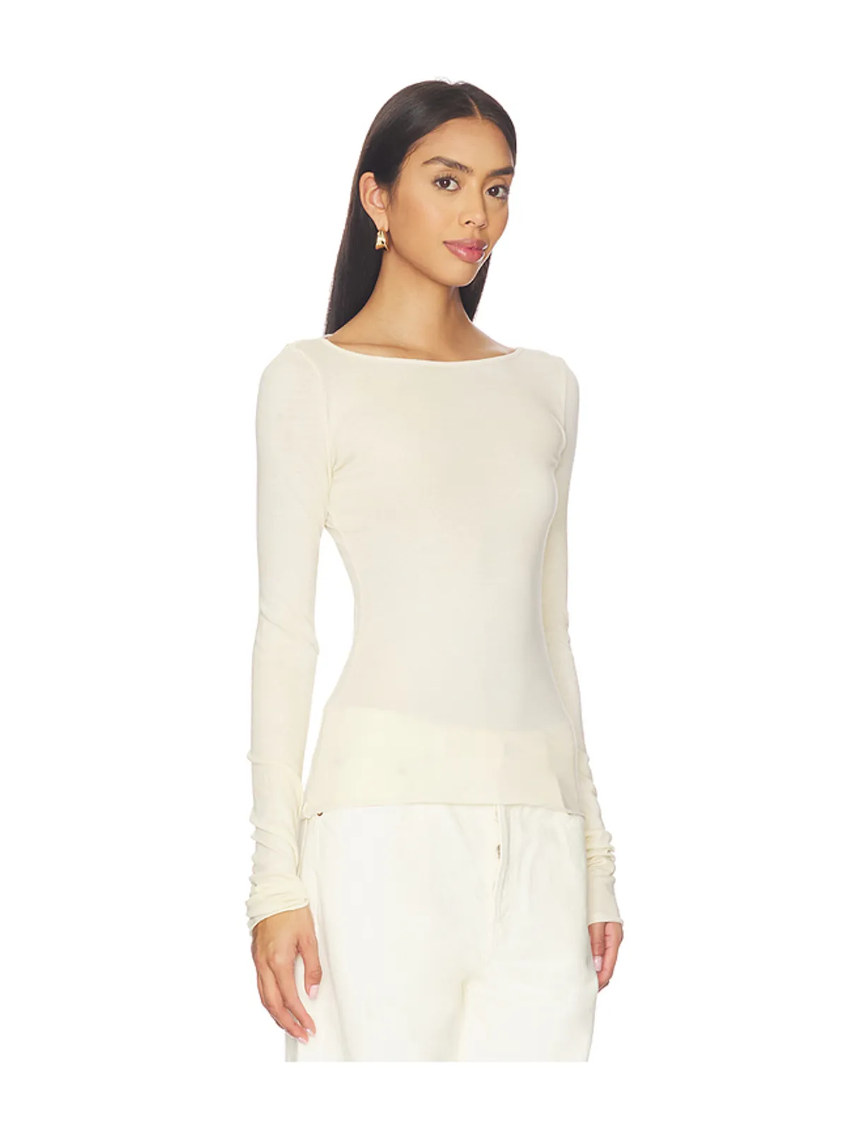 COTTON CITIZEN MARBELLA ボートネックシャツ - 画像2