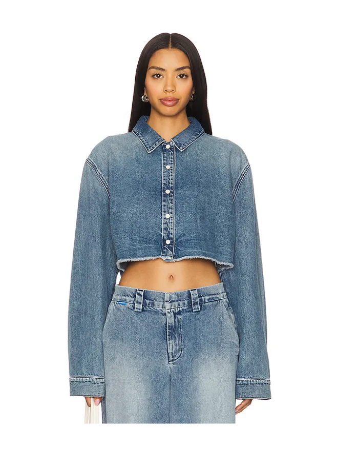 COTTON CITIZEN COTTON CITIZEN MANHATTAN クロップシャツの商品画像