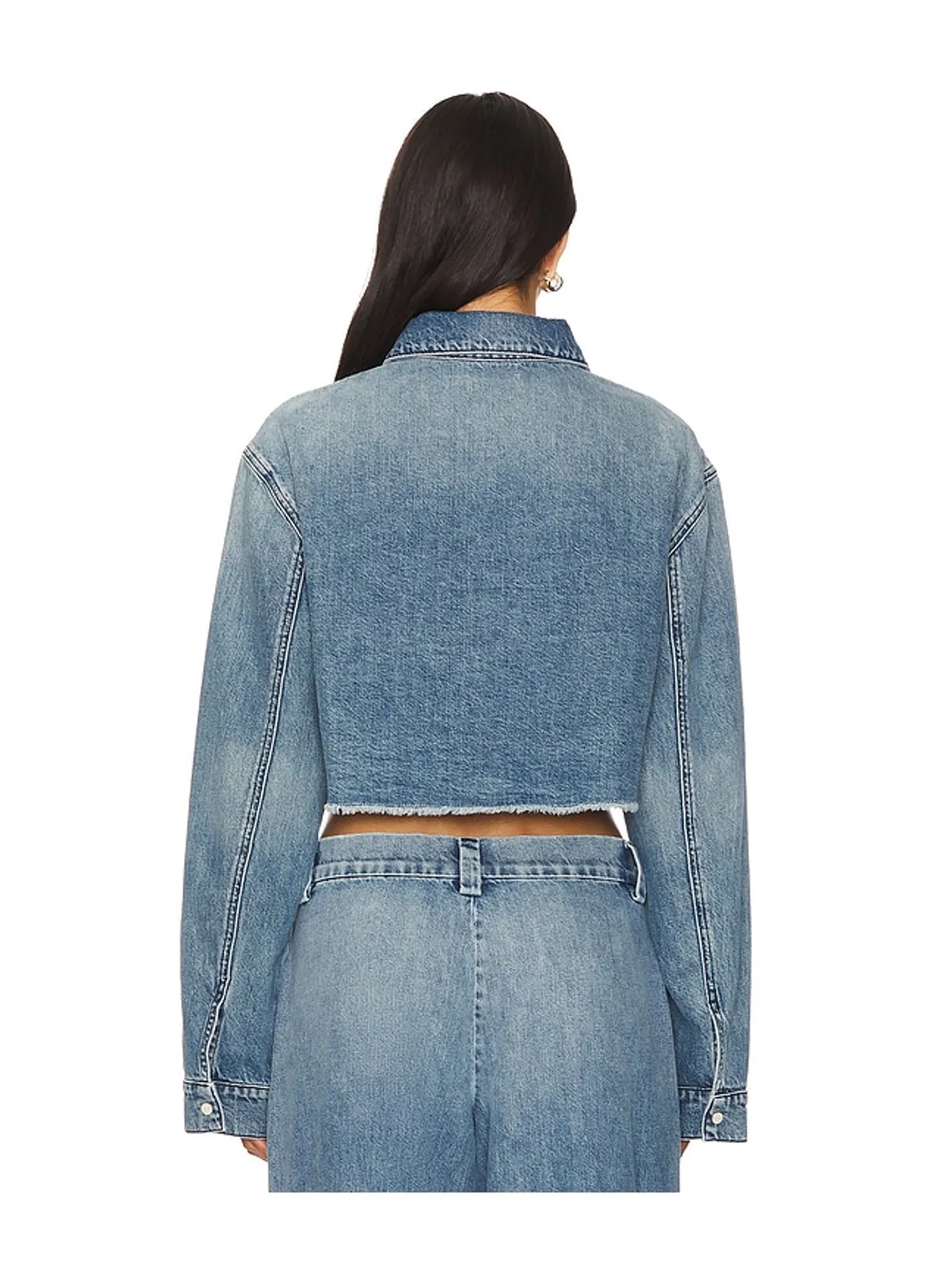 COTTON CITIZEN MANHATTAN クロップシャツ - 画像3
