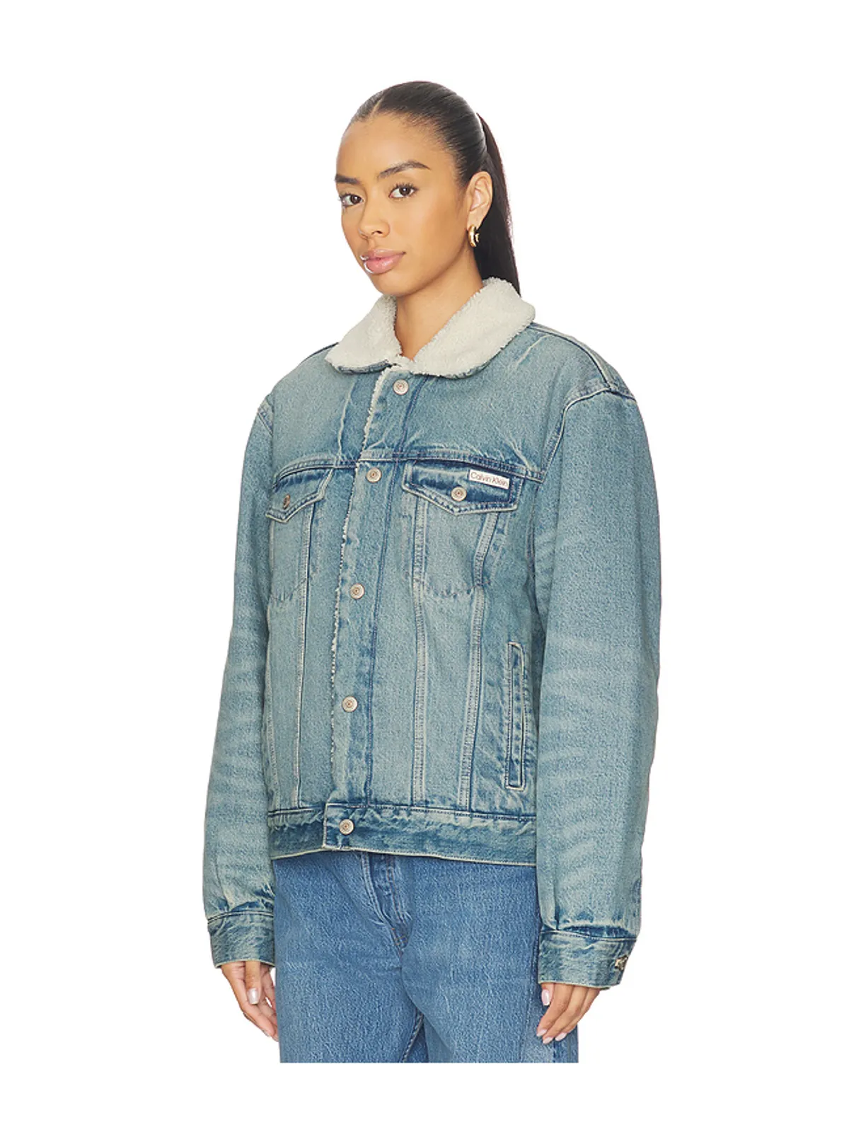 Calvin Klein SHERPA ジャケット - 画像2