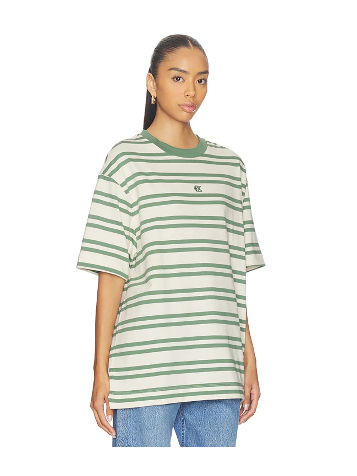 Calvin Klein Tシャツ - Cream,Green. - 画像2