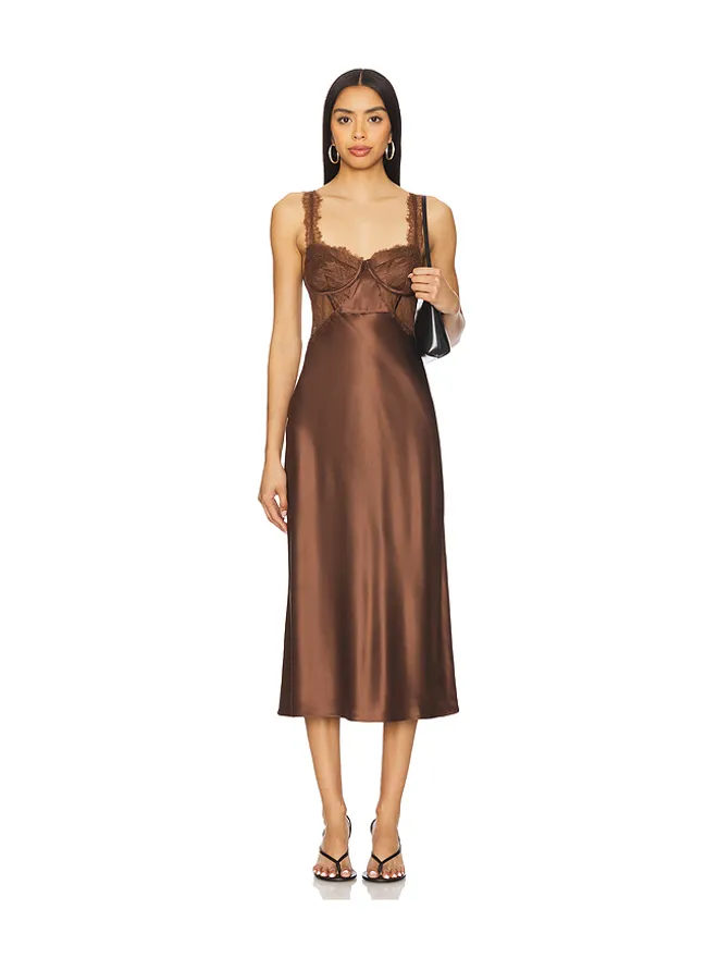CAMI NYC CAMI NYC DRESS ミディ丈ドレスの商品画像