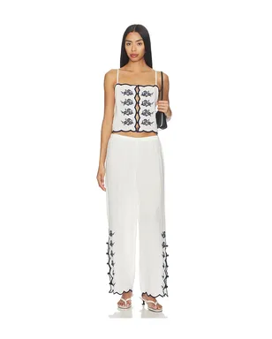 CAMI NYC MADRID パンツ - White,Navy. - サムネイル5
