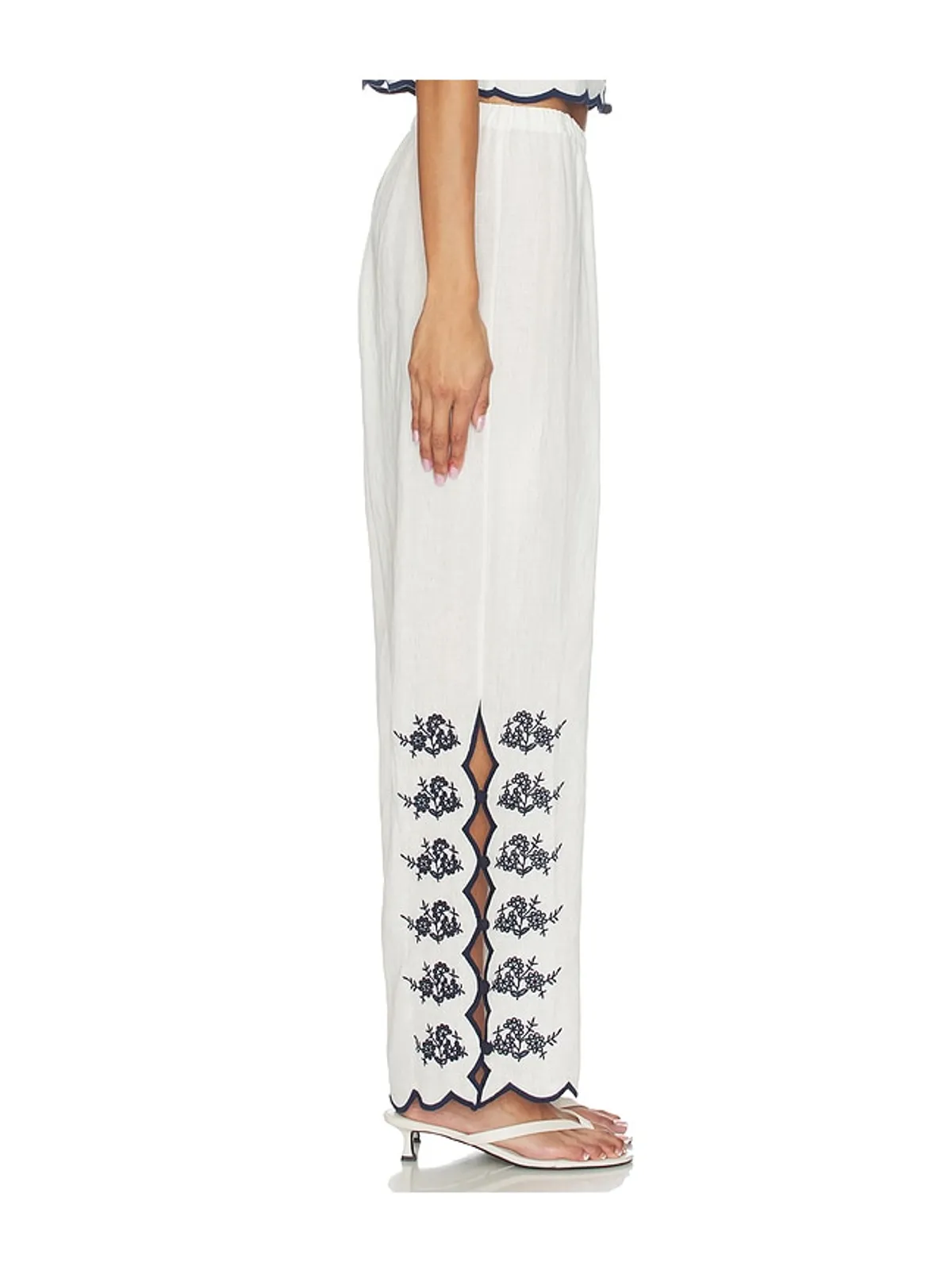 CAMI NYC MADRID パンツ - White,Navy. - 画像3