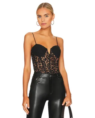 CAMI NYC ANNE CORDED LACE ボディスーツ - サムネイル1